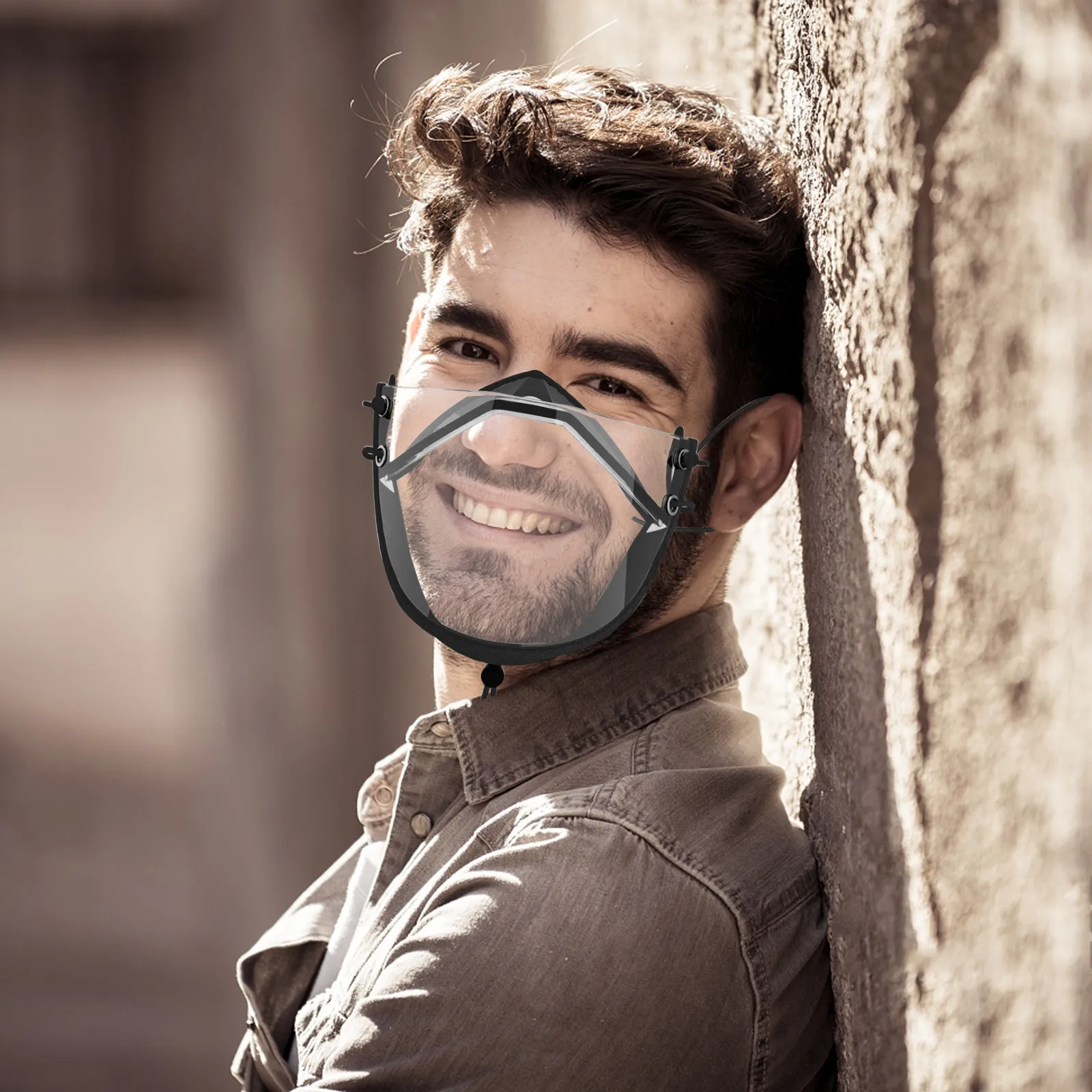 Unisexo Nueva mscara Fast delivery masque Headband Transparent mask Rreusable Anti-fog Mask Windproof Reusable Mask 
Unisexo Nueva mscara Fast delivery masque Headband Transparent mask Rreusable Anti-fog Mask Windproof Reusable Mask