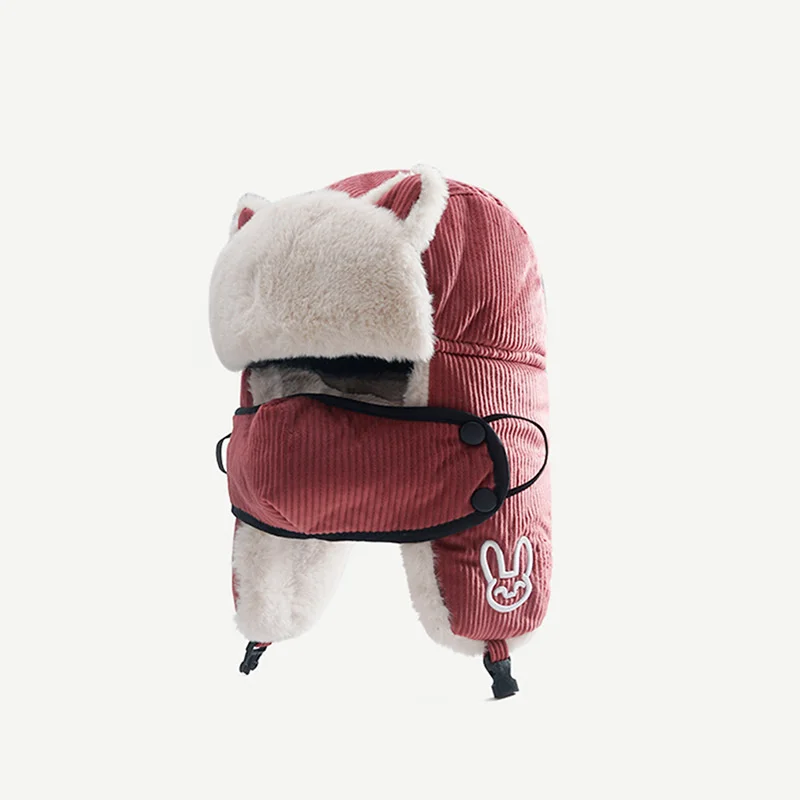 Cute cat ear mask Lei Feng hat female WINTER CYCLING warm, cold and windproof outdoor rabbit ear cap
Cute cat ear mask Lei Feng hat female WINTER CYCLING warm, cold and windproof outdoor rabbit ear cap