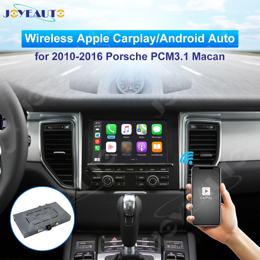 Беспроводной модуль JOYEAUTO Apple Carplay для автомобиля Android для 2010-2016 Porsche Macan PCM3.1, автомобильный стерео Мультимедийный DVD-плеер, коробка
Беспроводной модуль JOYEAUTO Apple Carplay для автомобиля Android для 2010-2016 Porsche Macan PCM3.1, автомобильный стерео Мультимедийный DVD-плеер, коробка