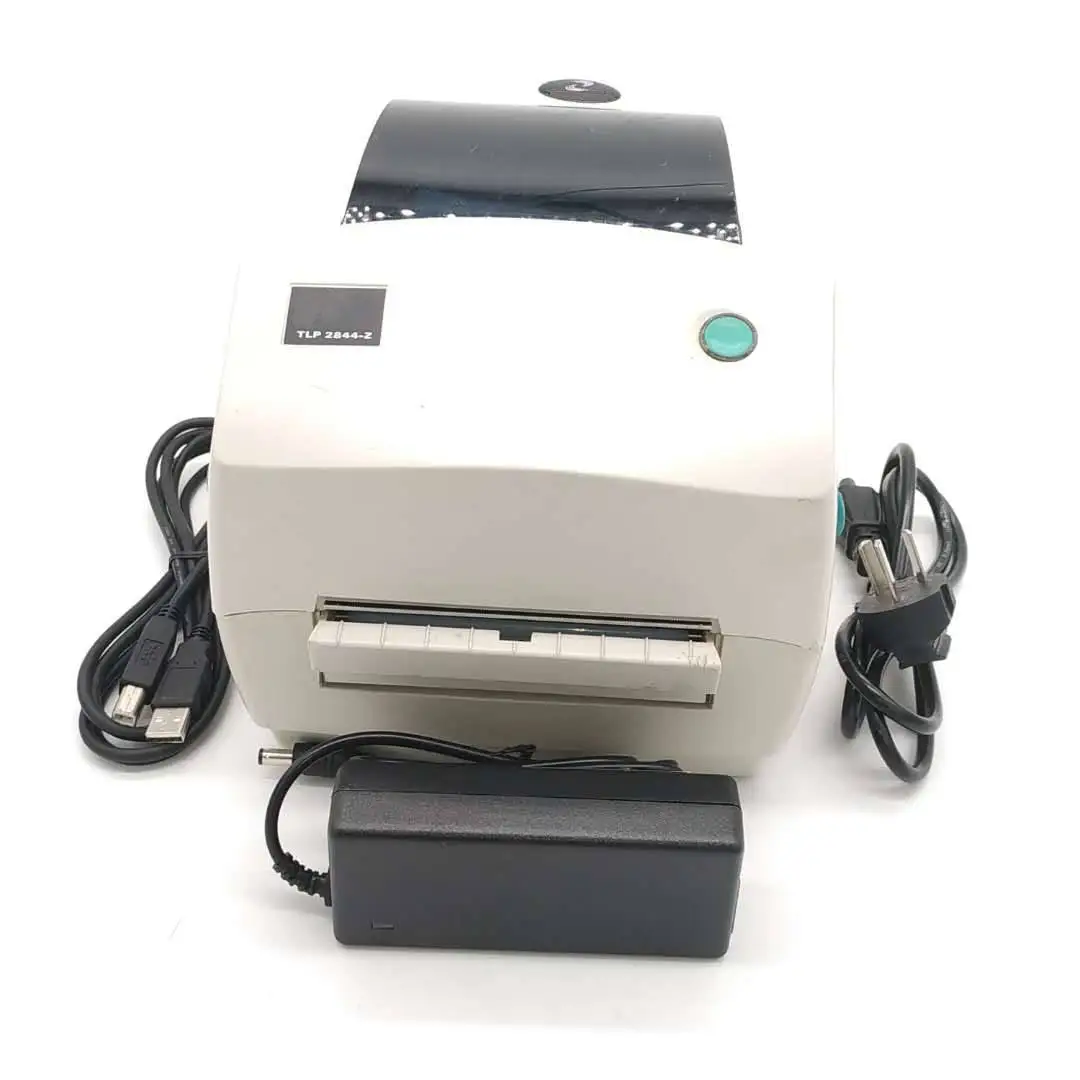 Для ZEBRA TLP 2844/Φ прямой термотрансферный принтер штрих кодов для этикеток USB