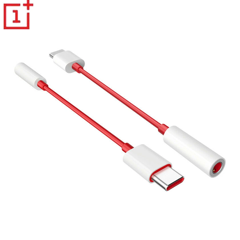 Оригинальный адаптер для наушников OnePlus 6T 8T 7 Pro Usb Type C To 3 5 мм Aux Audio 8/8 Nord Usb-c |