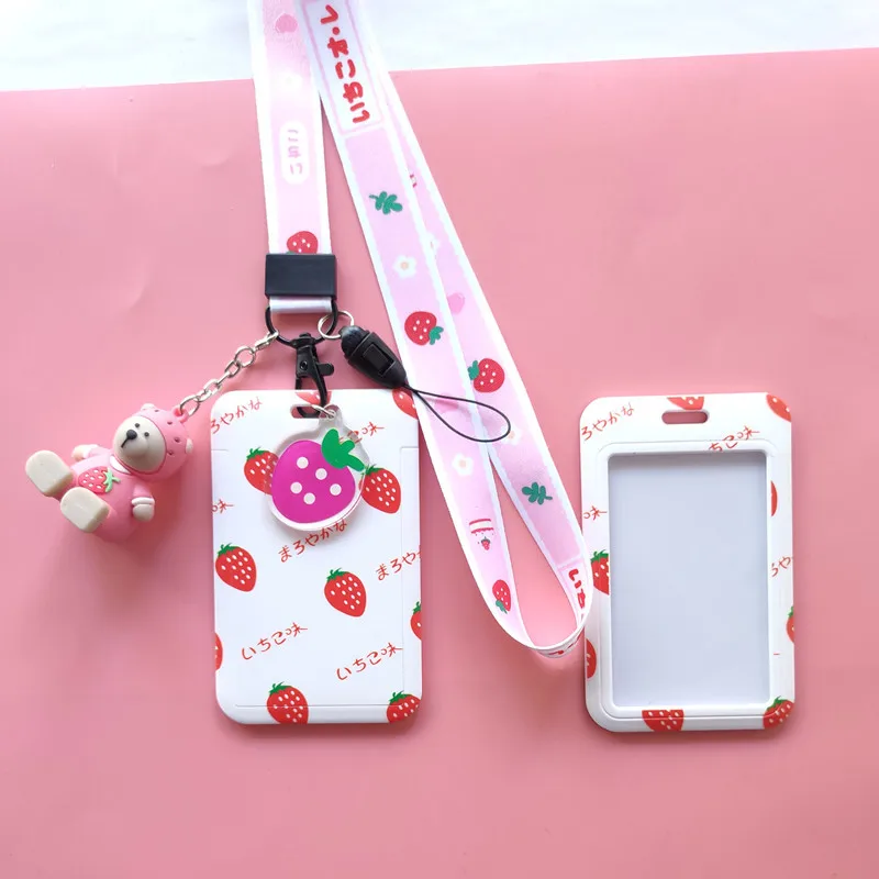 Cute Avocado Credit Card Bank Card Holder Student Bus Card Box Strawberry Hand Strap Visiting Door Identity Badge Card Set
Cute Avocado Credit Card Bank Card Holder Student Bus Card Box Strawberry Hand Strap Visiting Door Identity Badge Card Set