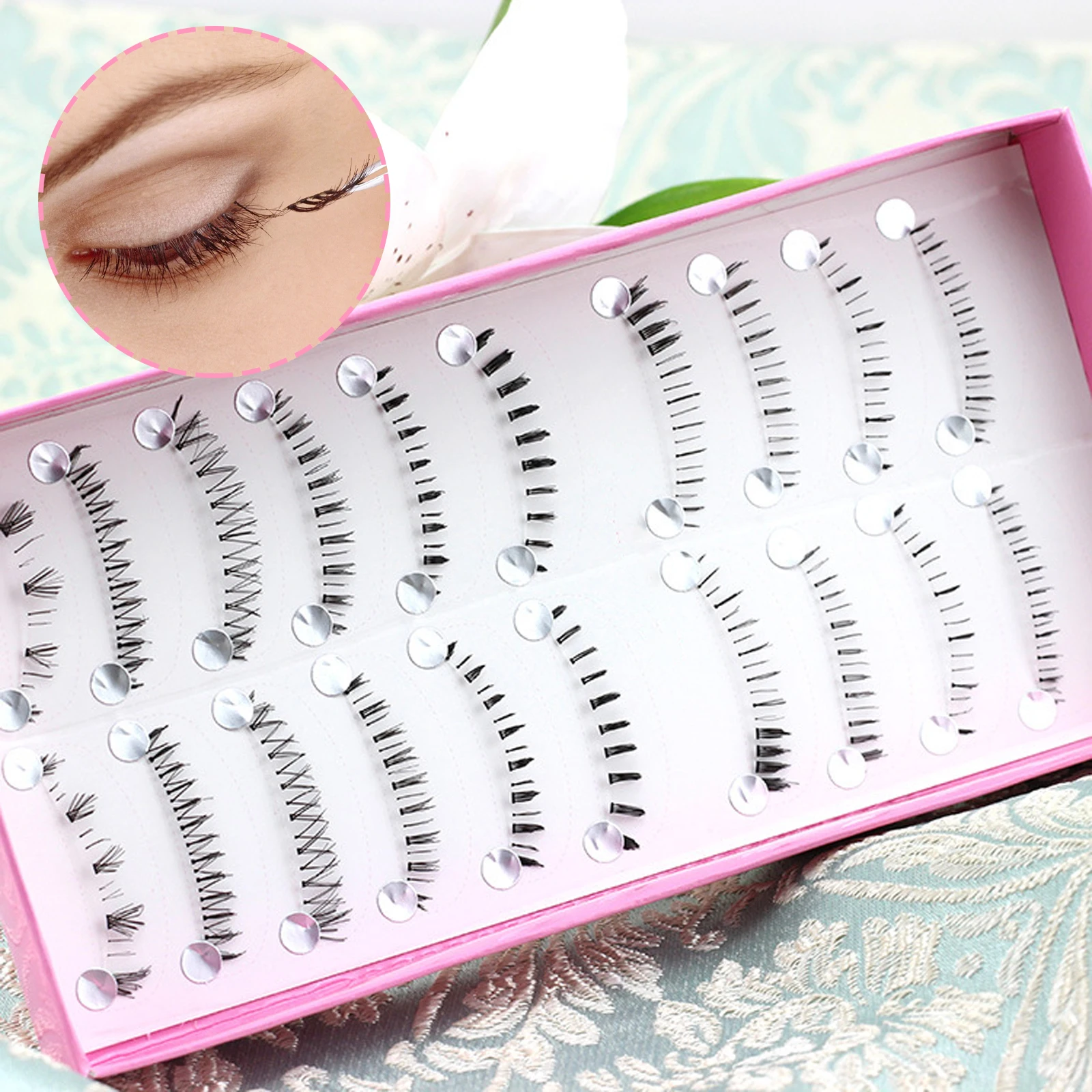 10 пар профессиональных макияжных ресниц Разного Стиля нижние накладные ресницы искусственная кожа
10 пар профессиональных макияжных ресниц Разного Стиля нижние накладные ресницы искусственная кожа