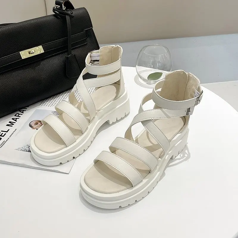 Women's Sandals 2021 Summer Fashion Solid Color Female Beach Shoes Comfortable Flat Platform Open Toe Bag Heel Casual Slippers
Women's Sandals 2021 Summer Fashion Solid Color Female Beach Shoes Comfortable Flat Platform Open Toe Bag Heel Casual Slippers