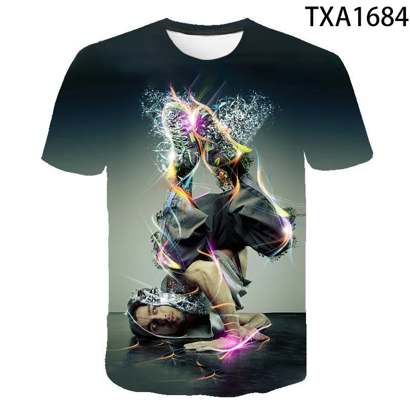 Men Women Children Summer Short Sleeve Street Dance Fashion 3D Printed T-shirt Casual Boy Girl Kids Streetwear Cool Tops Tee 
Men Women Children Summer Short Sleeve Street Dance Fashion 3D Printed T-shirt Casual Boy Girl Kids Streetwear Cool Tops Tee