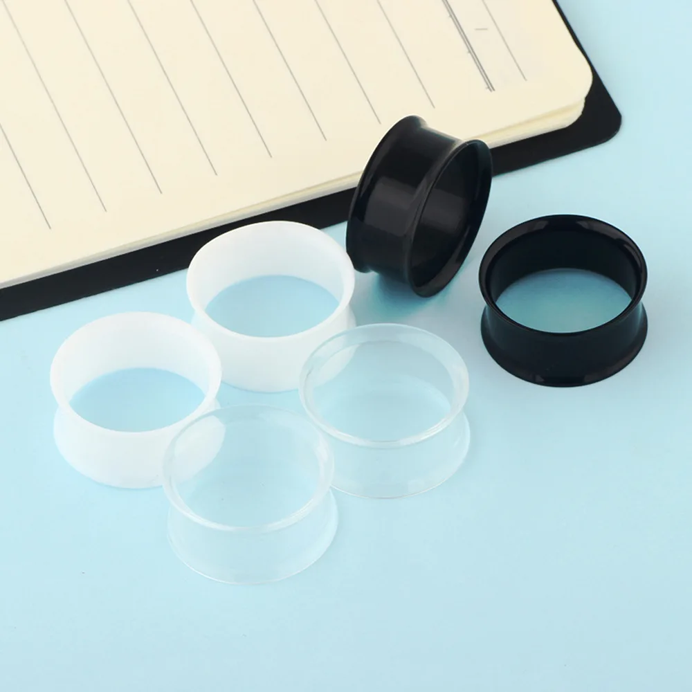 White Black Transparent Acrylic Ear Tunnel Plug Ear Gauges Piercing Double Curved Saddle Expander Stretcher Body Jewelry
White Black Transparent Acrylic Ear Tunnel Plug Ear Gauges Piercing Double Curved Saddle Expander Stretcher Body Jewelry