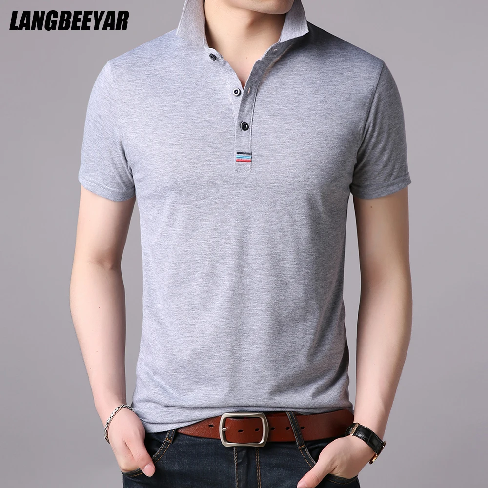 New Summer Brand Top Quality Mens Polo Shirt Brands Turn Down Collar Plain Short Sleeve Casual Tops Fashions Men's Clothing
New Summer Brand Top Quality Mens Polo Shirt Brands Turn Down Collar Plain Short Sleeve Casual Tops Fashions Men's Clothing