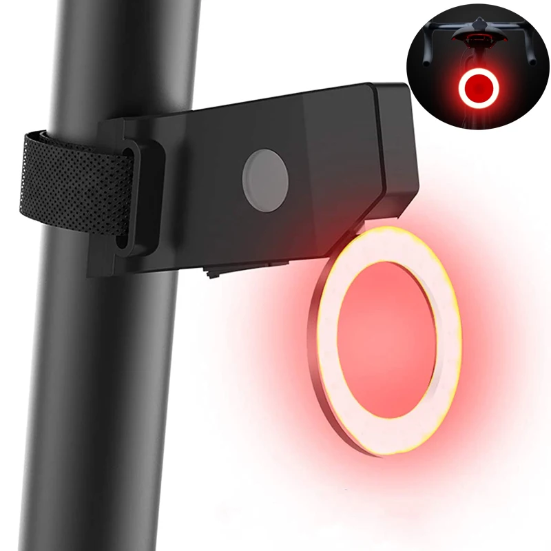 Светодиодный велосипедный фонарь с несколькими режимами зарядка через USB