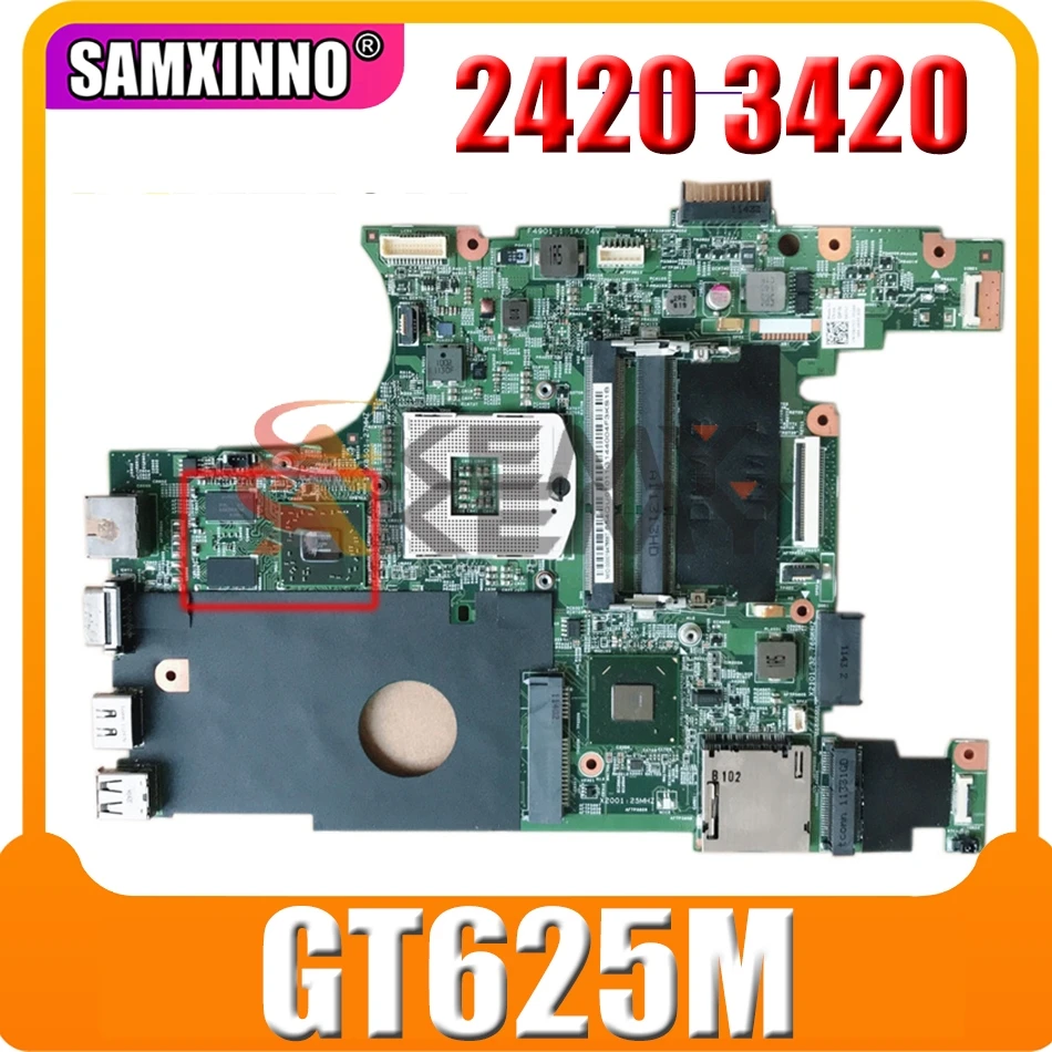 Оригинальная материнская плата для ноутбука DELL Inspiron 2420 3420 GT625M материнская плата CN-0P7RC5 0P7RC5 11282-1 SLJ8F N13M-GS-S-A2
Оригинальная материнская плата для ноутбука DELL Inspiron 2420 3420 GT625M материнская плата CN-0P7RC5 0P7RC5 11282-1 SLJ8F N13M-GS-S-A2