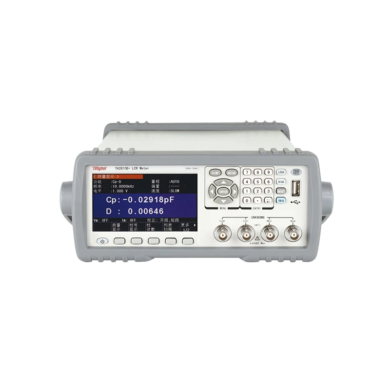 Tonghui TH2810B+ Signs Take LCR Meter With Sorting Function And List Sweep
Tonghui TH2810B+ Signs Take LCR Meter With Sorting Function And List Sweep