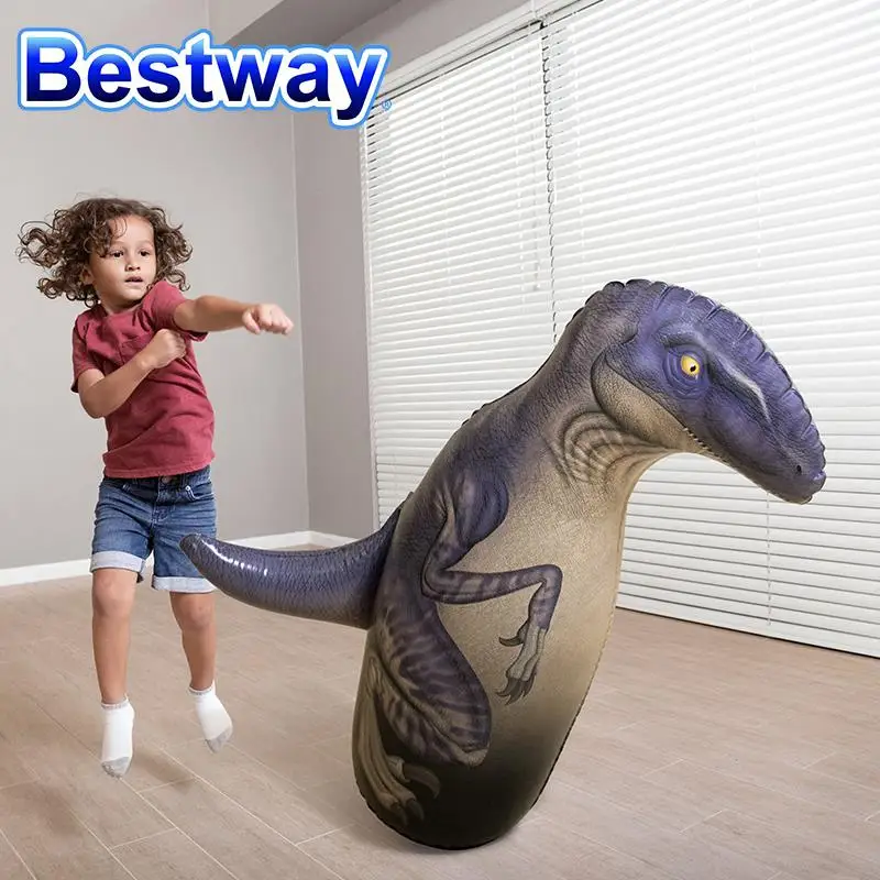 Надувной боксерский мешок Bestway 52287 боксерская коробка динозавров 3D Детский