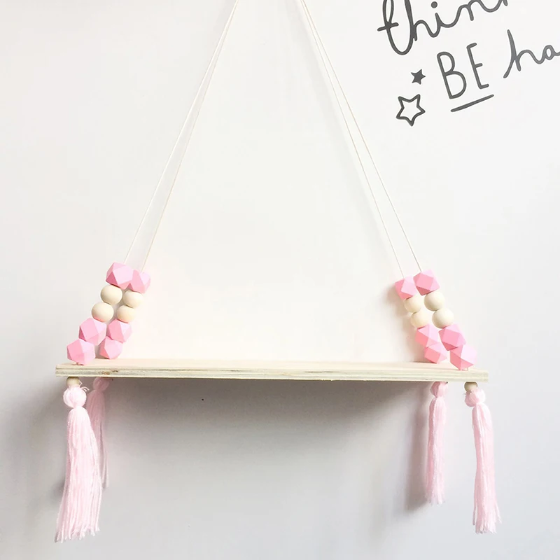 2021 Nordic Style Colorful Beads Tassel Wooden Wall Shelf Wall Clapboard Decor
2021 Nordic Style Colorful Beads Tassel Wooden Wall Shelf Wall Clapboard Decor