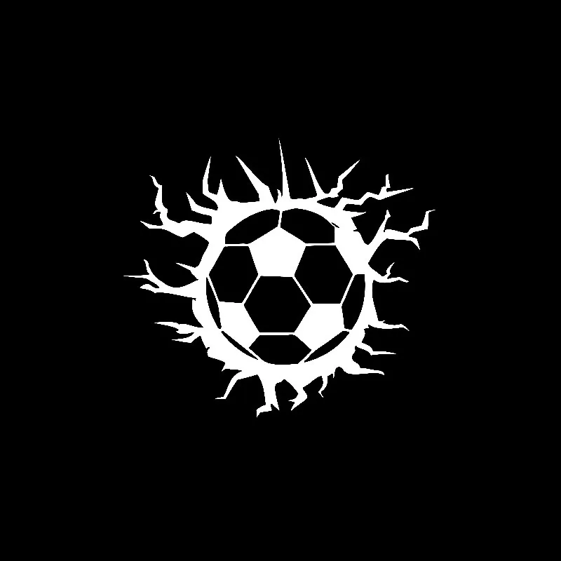 Car Sticker Football Hit Crack Sport PVC Decal Car Sticker Black/silver 15.4cm * 13.8cm
Car Sticker Football Hit Crack Sport PVC Decal Car Sticker Black/silver 15.4cm * 13.8cm