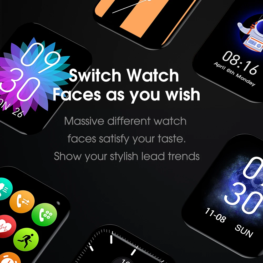 Men's Sports Smartwatch Fitness Bluetooth Talk Bracelet LP68 Waterproof Dial Download Multilingual Trial Android IOS System
Men's Sports Smartwatch Fitness Bluetooth Talk Bracelet LP68 Waterproof Dial Download Multilingual Trial Android IOS System