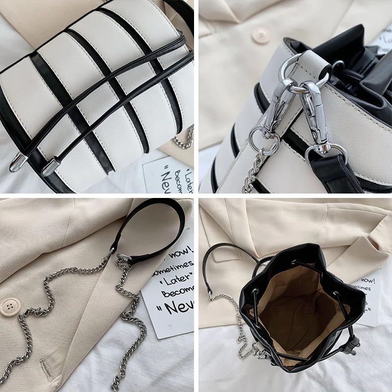 JIEROTYX Casual Exquisite Buckrt Handbags For Women Popular Striped Designer Multifunctional Shoulder Bag 2020 New Crossbody Bag
JIEROTYX Casual Exquisite Buckrt Handbags For Women Popular Striped Designer Multifunctional Shoulder Bag 2020 New Crossbody Bag