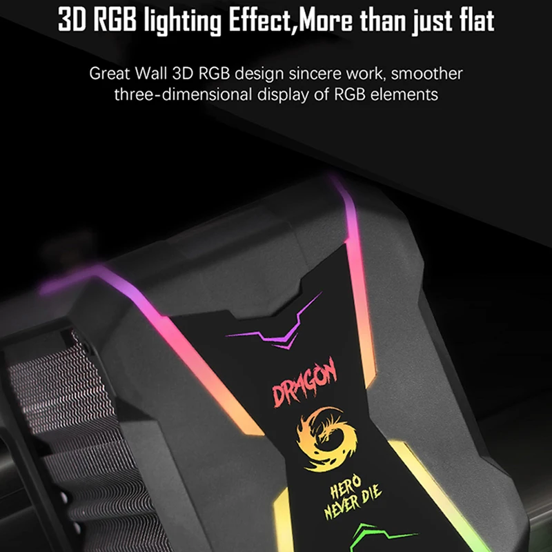 Great Wall 4PIN RGB CPU Cooler Computer Radiator for LGA 1150 1151 1155 1156 LGA775 Heat Sink AURA SYNC CPU Air Cooler
Great Wall 4PIN RGB CPU Cooler Computer Radiator for LGA 1150 1151 1155 1156 LGA775 Heat Sink AURA SYNC CPU Air Cooler