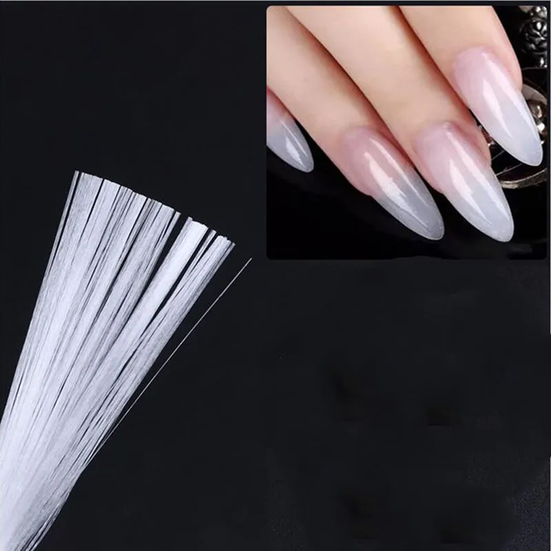 5 м акриловые накладки для ногтей волоконное стекло дизайна УФ геля DIY Форма Fibernails