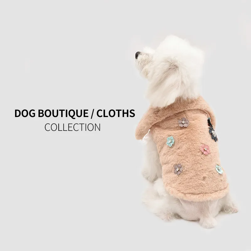 New fur small dog clothes dog princess costume than bear Teddy Princess van pet clothes autumn and winter Vest outfit
New fur small dog clothes dog princess costume than bear Teddy Princess van pet clothes autumn and winter Vest outfit