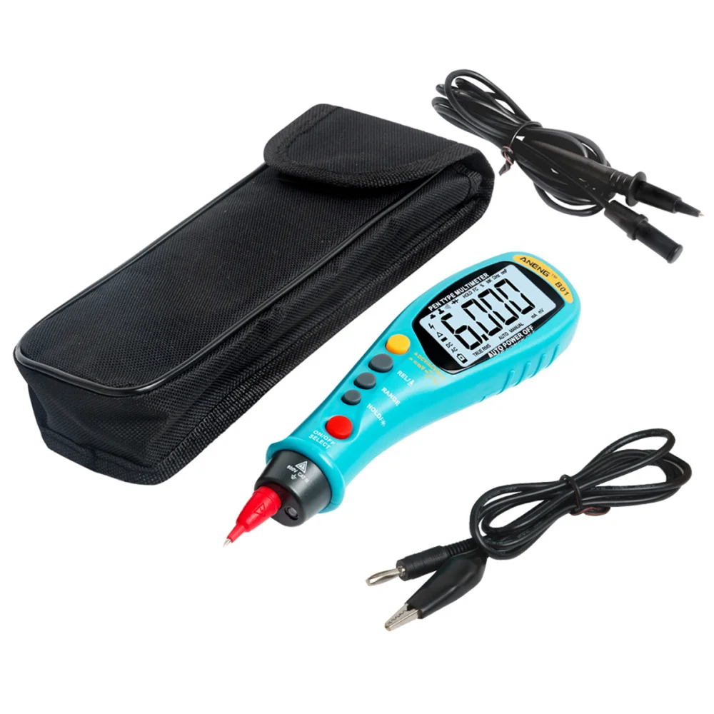 B01 Pen Type Digital Multimeter Auto-Rang True RMS NCV Voltage Electronic Meter
B01 Pen Type Digital Multimeter Auto-Rang True RMS NCV Voltage Electronic Meter