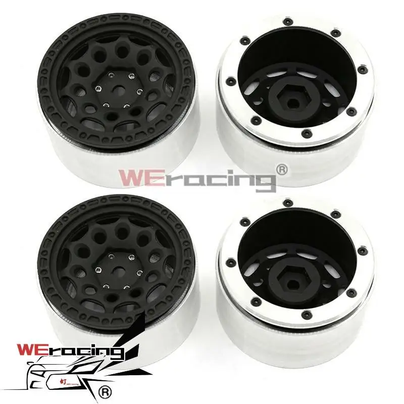 2pc Aluminum Alloy 2.2inch Wheels Rims for 1/10 RC Crawler Axial SCX10 SCX10 II 90046 AXI03007 Traxxas TRX4 D90
2pc Aluminum Alloy 2.2inch Wheels Rims for 1/10 RC Crawler Axial SCX10 SCX10 II 90046 AXI03007 Traxxas TRX4 D90