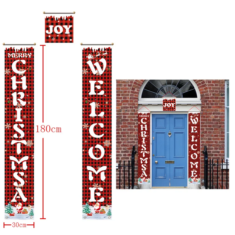 Merry Christmas Decorations For Home Door Banner Hanging Christmas Ornaments Happy New Year 2021 Navidad Noel
Merry Christmas Decorations For Home Door Banner Hanging Christmas Ornaments Happy New Year 2021 Navidad Noel