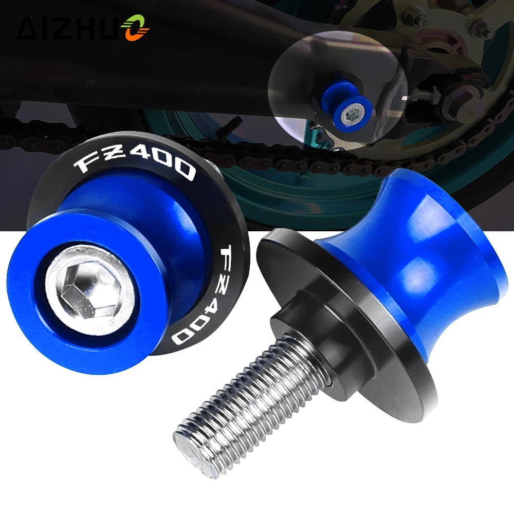 FOR YAMAHA FZ400 R FZ400R 1986 1987 1988 6MM Motorcycle Stand Screws Swingarm Slider Spools FZ400R LOGO CNC Aluminum Accessories
FOR YAMAHA FZ400 R FZ400R 1986 1987 1988 6MM Motorcycle Stand Screws Swingarm Slider Spools FZ400R LOGO CNC Aluminum Accessories
