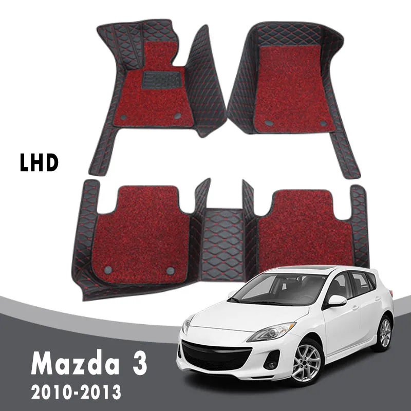 Автомобильные ковры, роскошные двухслойные проволочные петли для Mazda 3 2013 2012 2011 2010, автомобильные коврики, водонепроницаемые защитные коври...
Автомобильные ковры, роскошные двухслойные проволочные петли для Mazda 3 2013 2012 2011 2010, автомобильные коврики, водонепроницаемые защитные коври...