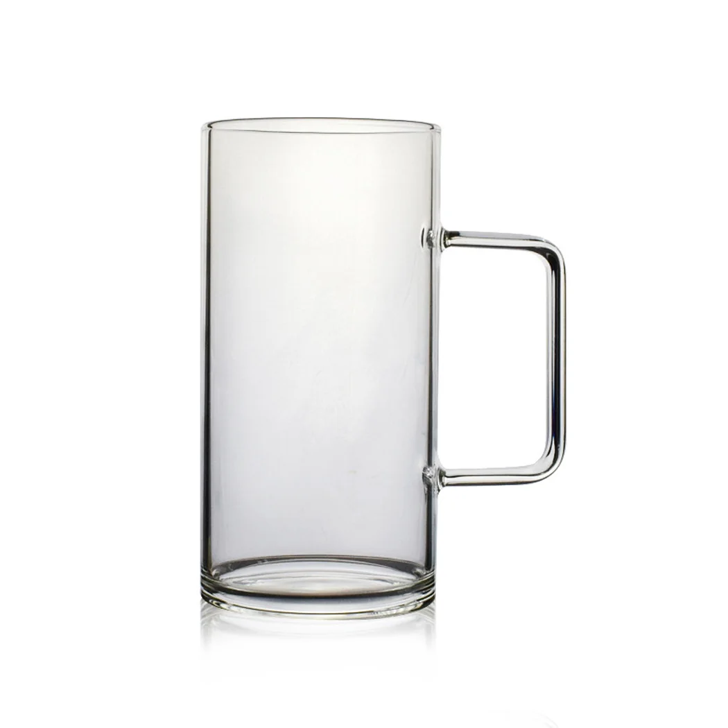 

700 мл кофейная кружка ручной работы термостойкая прозрачная стеклянная кружка для кофе чашка для чая молока сока кружка для воды пива Питье...