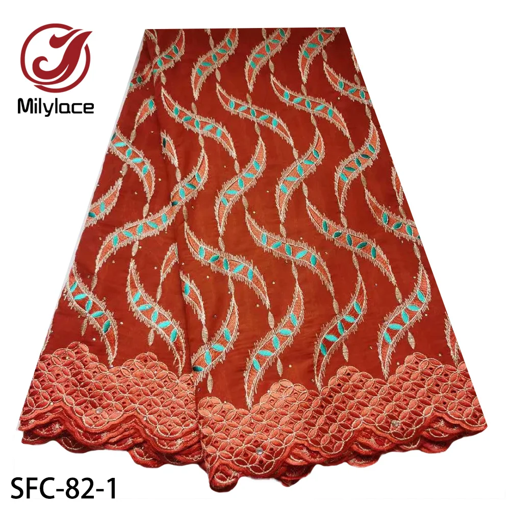 Milylace African Lace Fabric High Quality Embroidered Stones Nigeria French Lace Swiss Voile Lace for Party Wedding SFC-82
Milylace African Lace Fabric High Quality Embroidered Stones Nigeria French Lace Swiss Voile Lace for Party Wedding SFC-82