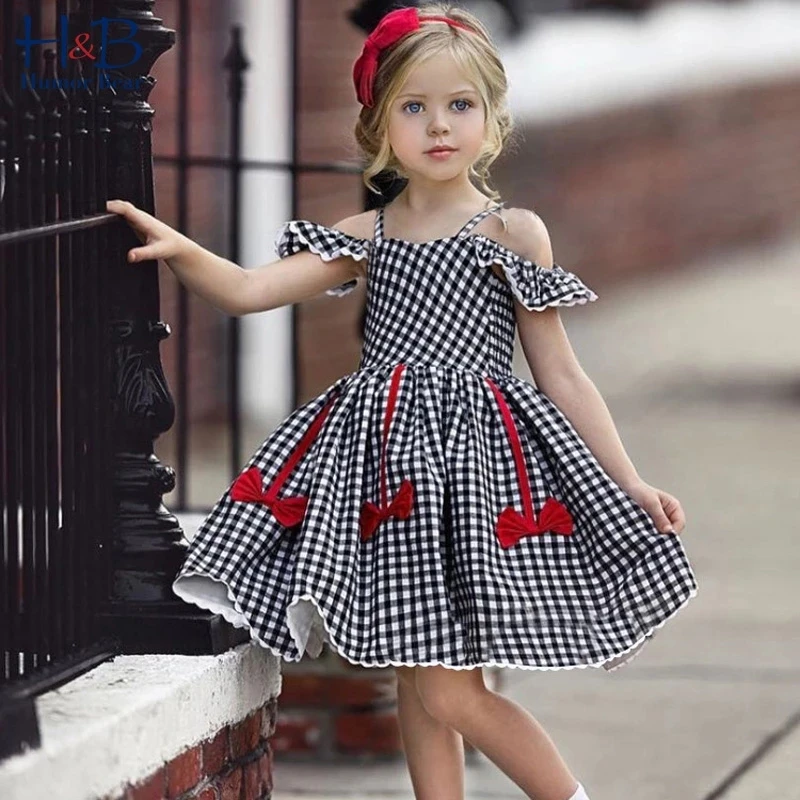 Humor Bear Summer Girls Dress Brand NEW Plaid Bow Lace Sling Sleeve Student Dress Party Princess Kids Children's Clothing
Humor Bear Summer Girls Dress Brand NEW Plaid Bow Lace Sling Sleeve Student Dress Party Princess Kids Children's Clothing