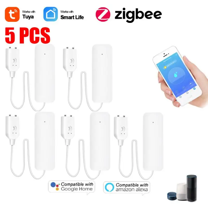 Tuyazigbee Water Leakage Alarm Leak Point Detection Sensor Detection Flood Alarm Water Level Security Alarm System Smart Home
Tuyazigbee Water Leakage Alarm Leak Point Detection Sensor Detection Flood Alarm Water Level Security Alarm System Smart Home