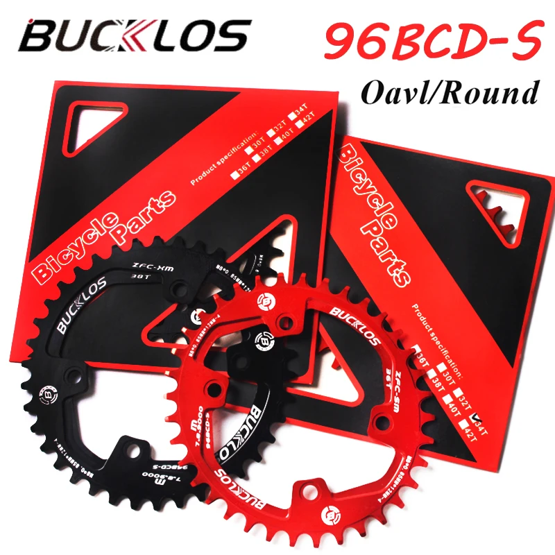 BUCKLOS 96BCD-S Chainring Round Oval MTB 32T 34T 36T 38T for M7000 M8000 M9000 Chainwheel Narrow Wide Mountain Bike Parts
BUCKLOS 96BCD-S Chainring Round Oval MTB 32T 34T 36T 38T for M7000 M8000 M9000 Chainwheel Narrow Wide Mountain Bike Parts