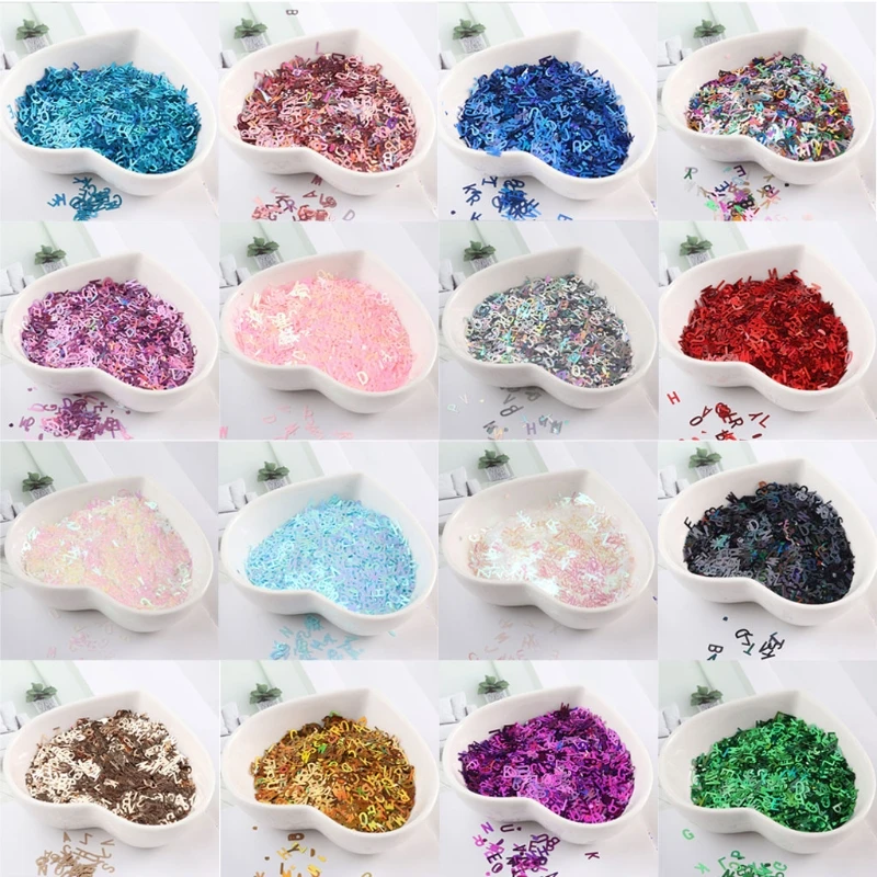 diy Alphabet English Letters Mixed Chunky Glitter Resin Letters Sequins 10g Per M7DD
diy Alphabet English Letters Mixed Chunky Glitter Resin Letters Sequins 10g Per M7DD