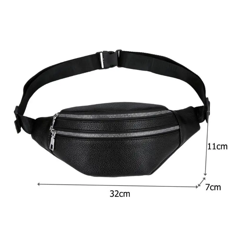 Fashion Fanny Pack Waist Bags Double Zipper Large Capacity Chest Waist Packs Female Travel Belt Hip Bum Bag Phone Pouch heuptas
Fashion Fanny Pack Waist Bags Double Zipper Large Capacity Chest Waist Packs Female Travel Belt Hip Bum Bag Phone Pouch heuptas
