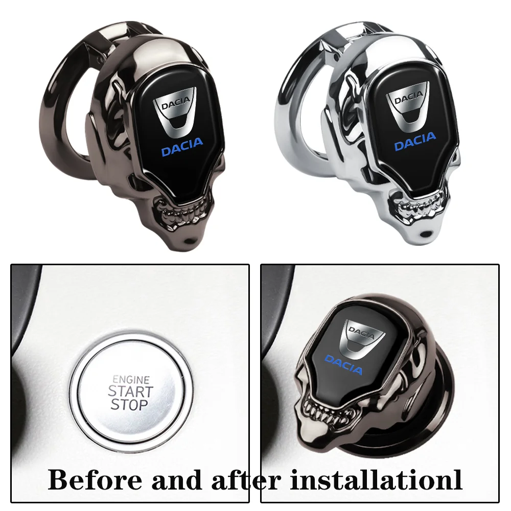 For Dacia Modus Twingo Master Traffic Vivaro Kangoo Megane 1PCS Car One-click Start Button Decoration Protective Cover Stickers
For Dacia Modus Twingo Master Traffic Vivaro Kangoo Megane 1PCS Car One-click Start Button Decoration Protective Cover Stickers