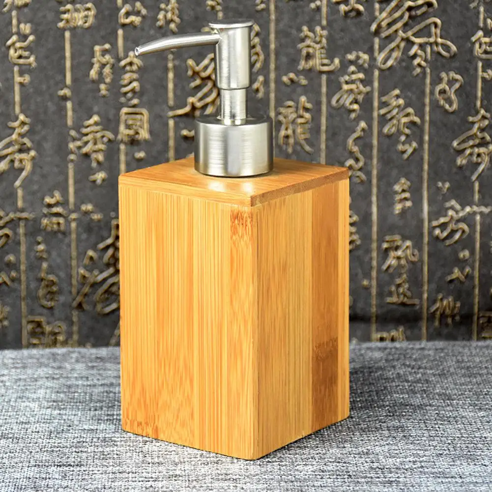 Pump Bottle Bathroom Liquid Soap Dispenser Bamboo Shampoo Lotion Container Shower Gel Pump Bottle for Home Hotel
Pump Bottle Bathroom Liquid Soap Dispenser Bamboo Shampoo Lotion Container Shower Gel Pump Bottle for Home Hotel