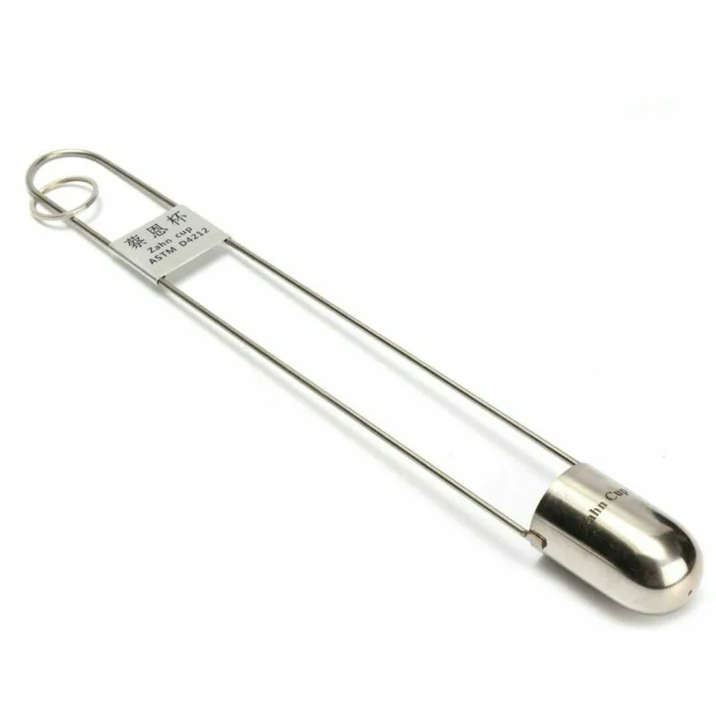 Viscosity cup stainless steel precision mixing and thinning tool Zion Cup 1#2#3#4#/5#,Suitable for very thin liquids. 
Viscosity cup stainless steel precision mixing and thinning tool Zion Cup 1#2#3#4#/5#,Suitable for very thin liquids.