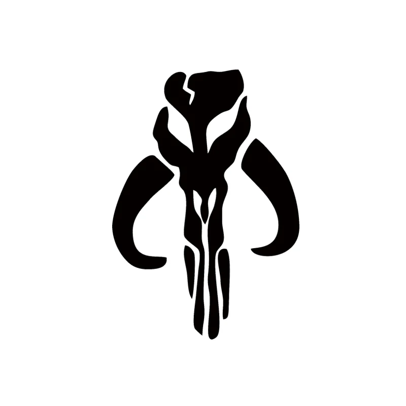 Creative Car Sticker Mandalorian Skull Boba Fett Automobiles Motorcycles Helmet Laptop Accessories Vinyl Decal,15cm*14cm 
Creative Car Sticker Mandalorian Skull Boba Fett Automobiles Motorcycles Helmet Laptop Accessories Vinyl Decal,15cm*14cm
