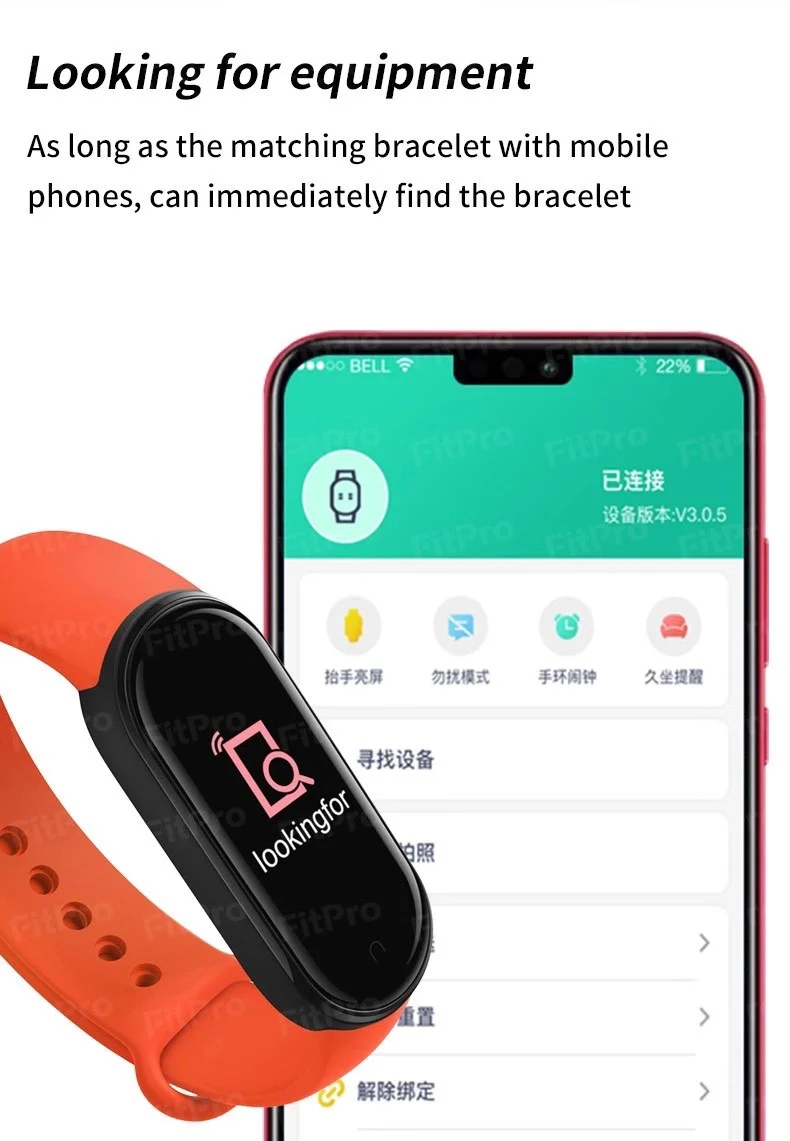 Wristbands M5 Smart Bracelet Bluetooth Heart Rate Monitor Waterproof Wristwatch Smart Band black
Wristbands M5 Smart Bracelet Bluetooth Heart Rate Monitor Waterproof Wristwatch Smart Band black