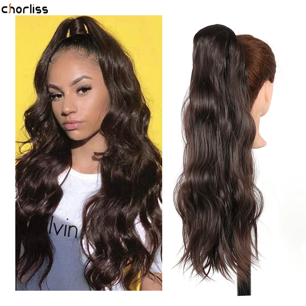 Chorliss 24Inch Long Straight Wrap Around Clip In Ponytail Hair Extensions Natural Hairpiece Headwear Pony Tail Fake Hair
Chorliss 24Inch Long Straight Wrap Around Clip In Ponytail Hair Extensions Natural Hairpiece Headwear Pony Tail Fake Hair