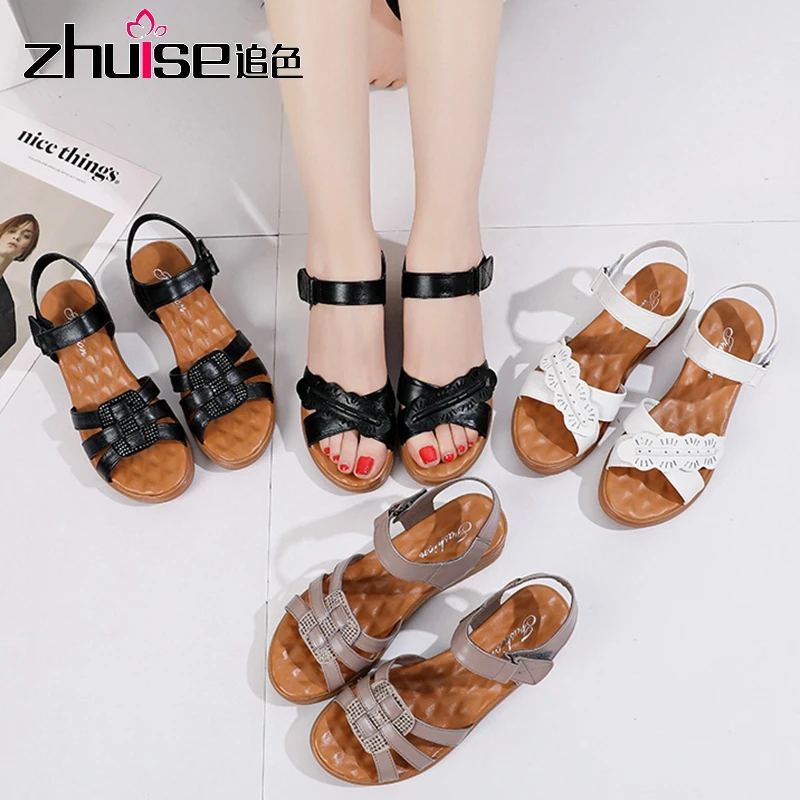 Summer New Fashion And Comfortable Leather Sandals, Tendon Massage Sole, Open-Toed Sandals, Women Waterproof Platform
Summer New Fashion And Comfortable Leather Sandals, Tendon Massage Sole, Open-Toed Sandals, Women Waterproof Platform