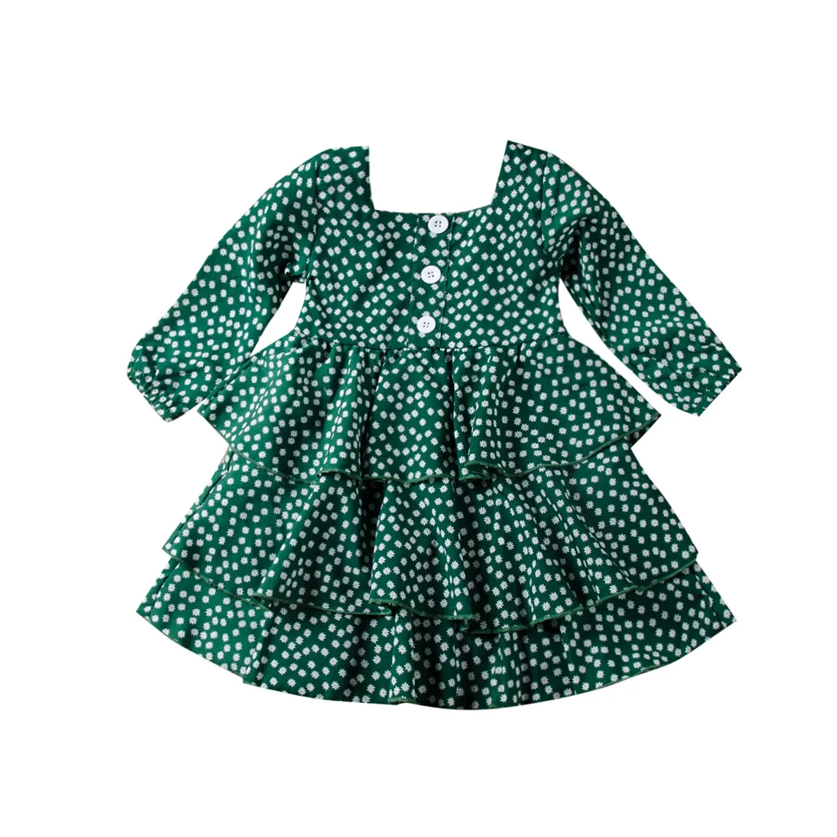 Girls Princess Dress 2021 New Long-Sleeved Dress Floral Cute Party Clothes 2-6 Years Old Kids Clothes Cake Dress
Girls Princess Dress 2021 New Long-Sleeved Dress Floral Cute Party Clothes 2-6 Years Old Kids Clothes Cake Dress