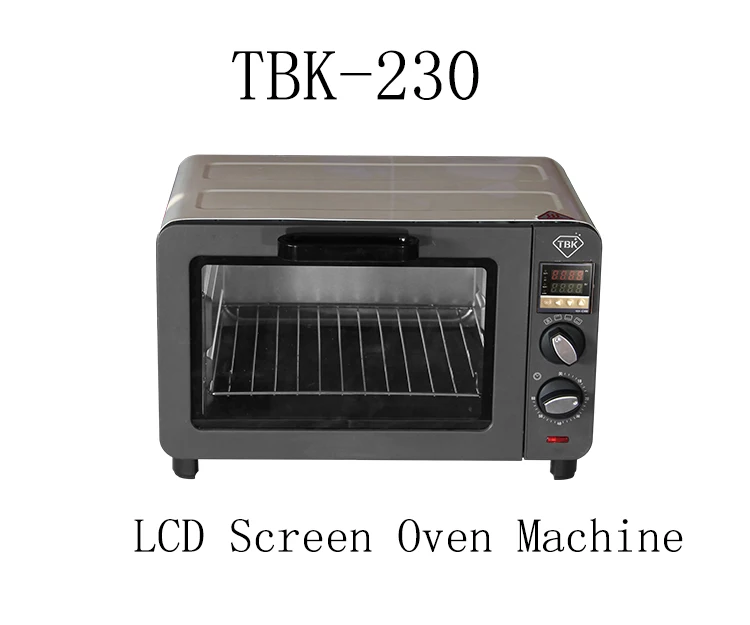 Мини-аппарат для разборки духовки TBK 230 с электрическим взрывозащищённым экраном для ремонта iPhone, сушилка с ЖК-экраном
Мини-аппарат для разборки духовки TBK 230 с электрическим взрывозащищённым экраном для ремонта iPhone, сушилка с ЖК-экраном