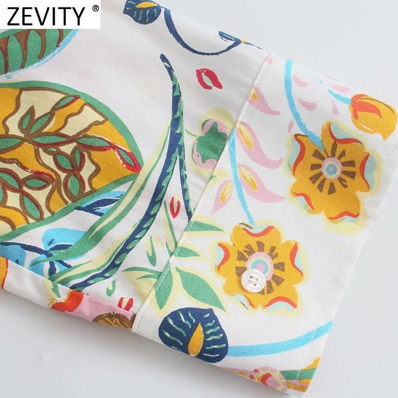 Zevity Women Fashion Colorful Floral Print Shirt Playsuits Female Kimono Loose Shorts Siamese Chic Casual Pocket Rompers P1121 
Zevity Women Fashion Colorful Floral Print Shirt Playsuits Female Kimono Loose Shorts Siamese Chic Casual Pocket Rompers P1121