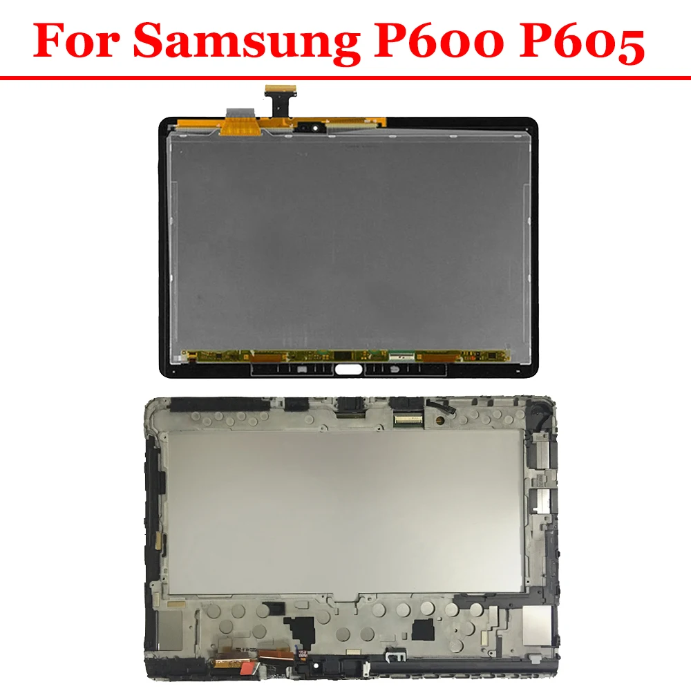 ЖК-дисплей 10,1 дюйма для Samsung Galaxy Note 10,1, Φ P605, P600, ЖК-дисплей, сенсорный экран, дигитайзер, стекло в сборе с рамкой 
ЖК-дисплей 10,1 дюйма для Samsung Galaxy Note 10,1, Φ P605, P600, ЖК-дисплей, сенсорный экран, дигитайзер, стекло в сборе с рамкой