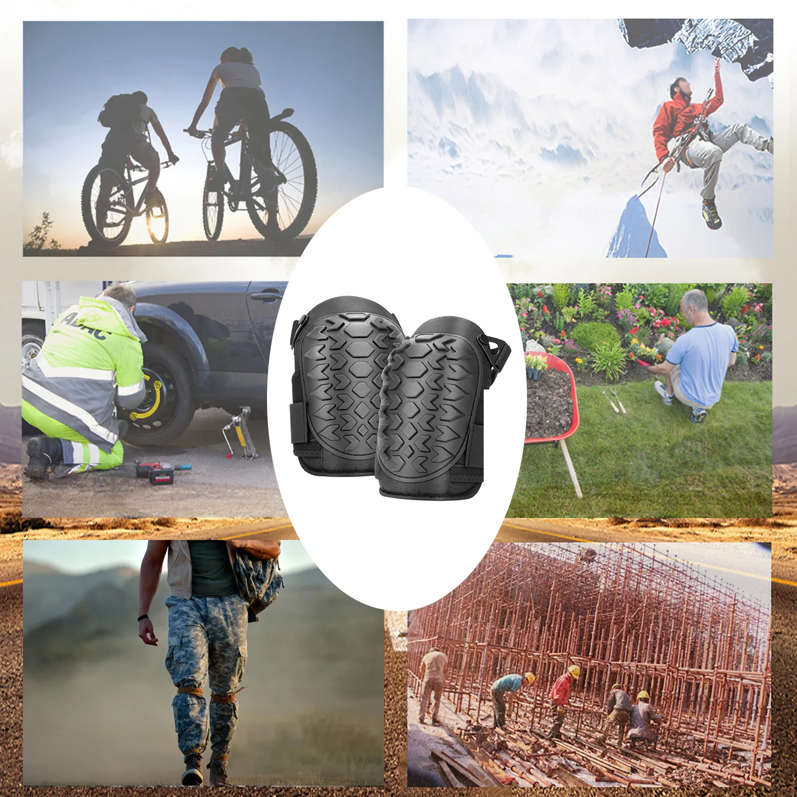 Knee Support Protector Kneepad Kneecap Knee Pads Pressurized Elastic Brace Belt For Work Heavy Duty Kneepads Padding
Knee Support Protector Kneepad Kneecap Knee Pads Pressurized Elastic Brace Belt For Work Heavy Duty Kneepads Padding