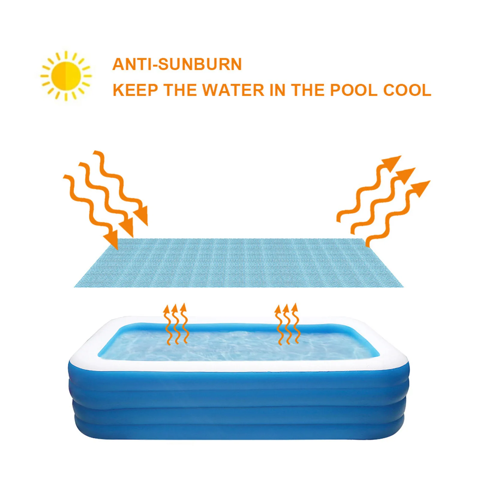 Rectangular Pool Cover Tarpaulin Solar Swimming Pool Protection Cover Heat Insulation Film For Indoor Outdoor Pool Accessories
Rectangular Pool Cover Tarpaulin Solar Swimming Pool Protection Cover Heat Insulation Film For Indoor Outdoor Pool Accessories