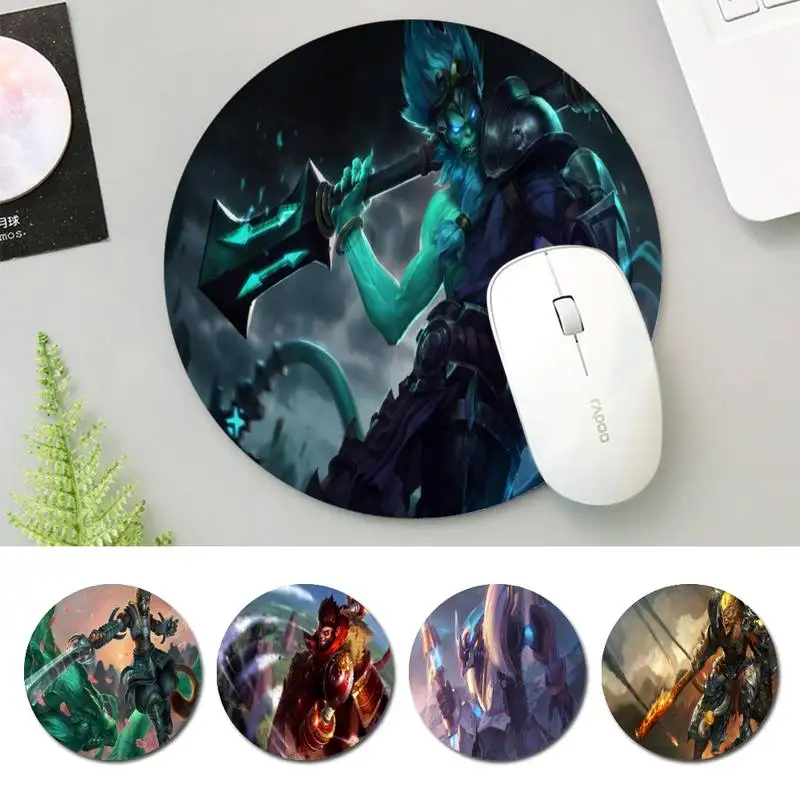 Factory Direct LOL Wukong office Pad Round Size Rubber Mouse Pad Gaming Player Desktop Pad Computer Laptop Mouse Pad
Factory Direct LOL Wukong office Pad Round Size Rubber Mouse Pad Gaming Player Desktop Pad Computer Laptop Mouse Pad