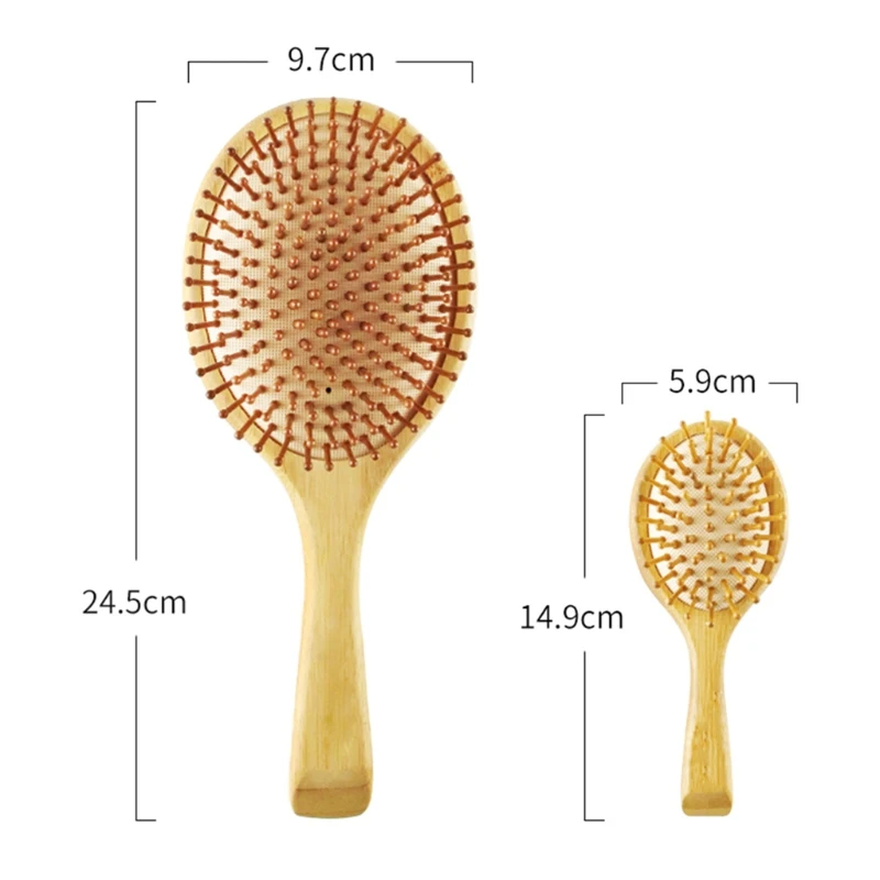 4pcs Bamboo Anti-Static Comb Detangling Hair Brush Scalp Massage Tail Combs Hairdressing Styling Tools for Salon Home Use
4pcs Bamboo Anti-Static Comb Detangling Hair Brush Scalp Massage Tail Combs Hairdressing Styling Tools for Salon Home Use