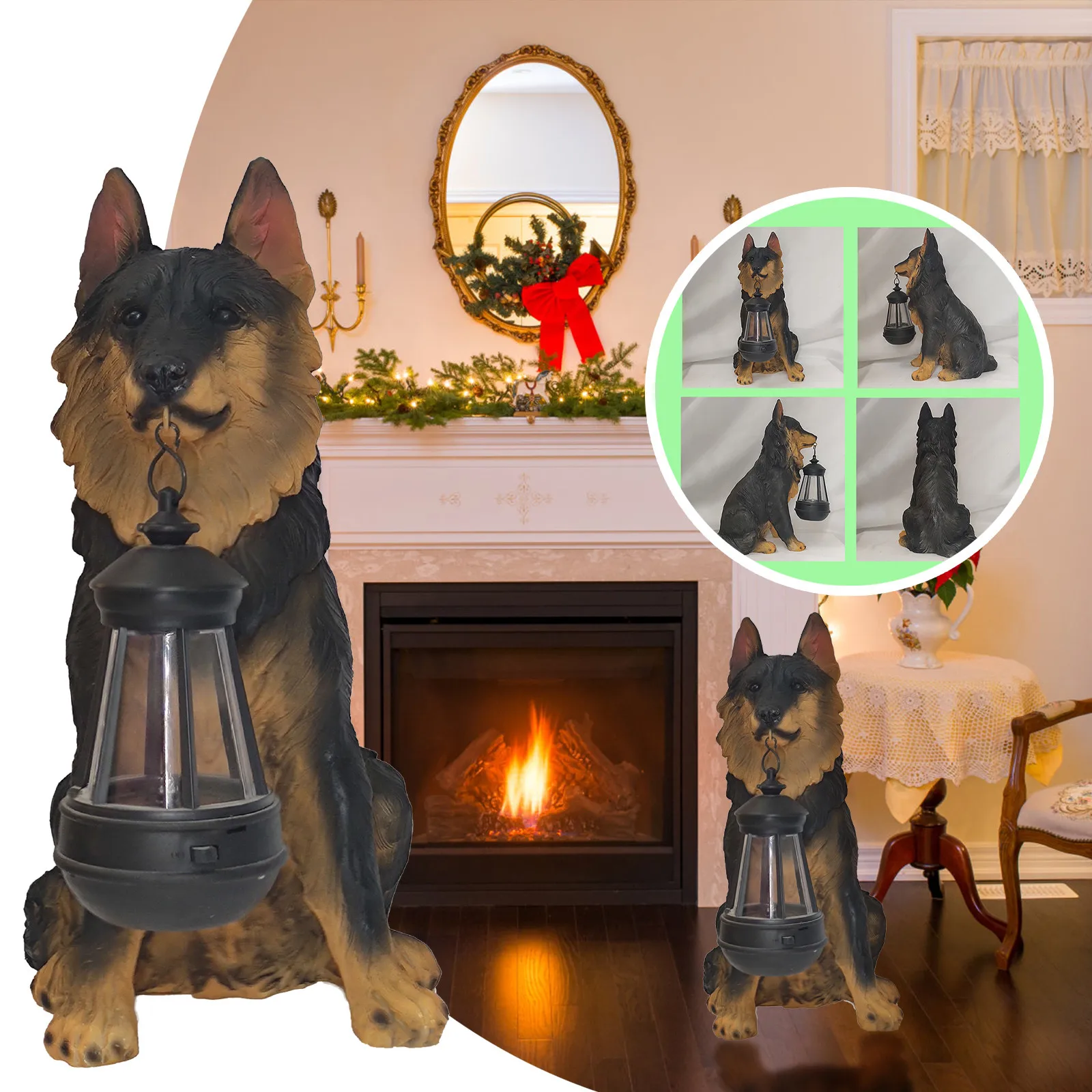 Outdoor solar hanging lights simulation dog ornaments Solar Led Garden Decor Windproof Lamp Windproof Golden Retriever Dog Decor
Outdoor solar hanging lights simulation dog ornaments Solar Led Garden Decor Windproof Lamp Windproof Golden Retriever Dog Decor